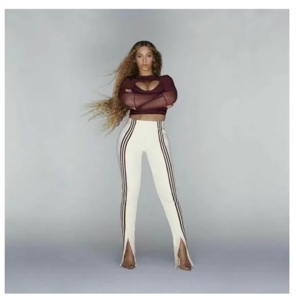 Adidas ivy park Women's White Striped Pants